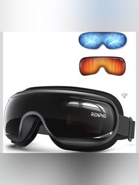 NIB RENPHO Eyeris 3 Eye Massager Heated Cooling Eye Mask with compression